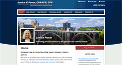 Desktop Screenshot of jkpenarcpa-pfs.com