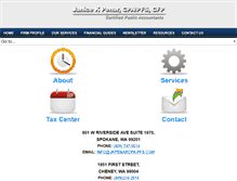 Tablet Screenshot of jkpenarcpa-pfs.com